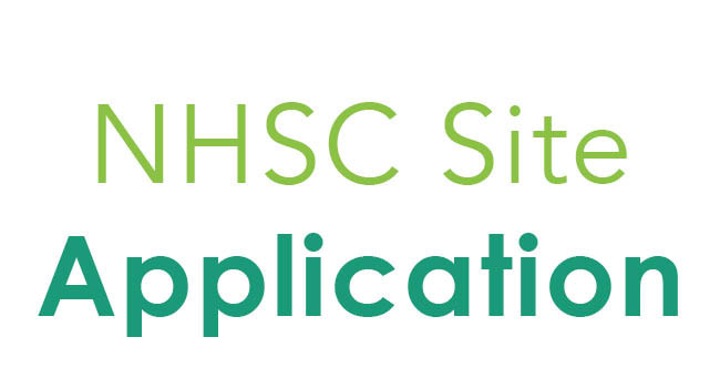 NHSC Site Application Graphic
